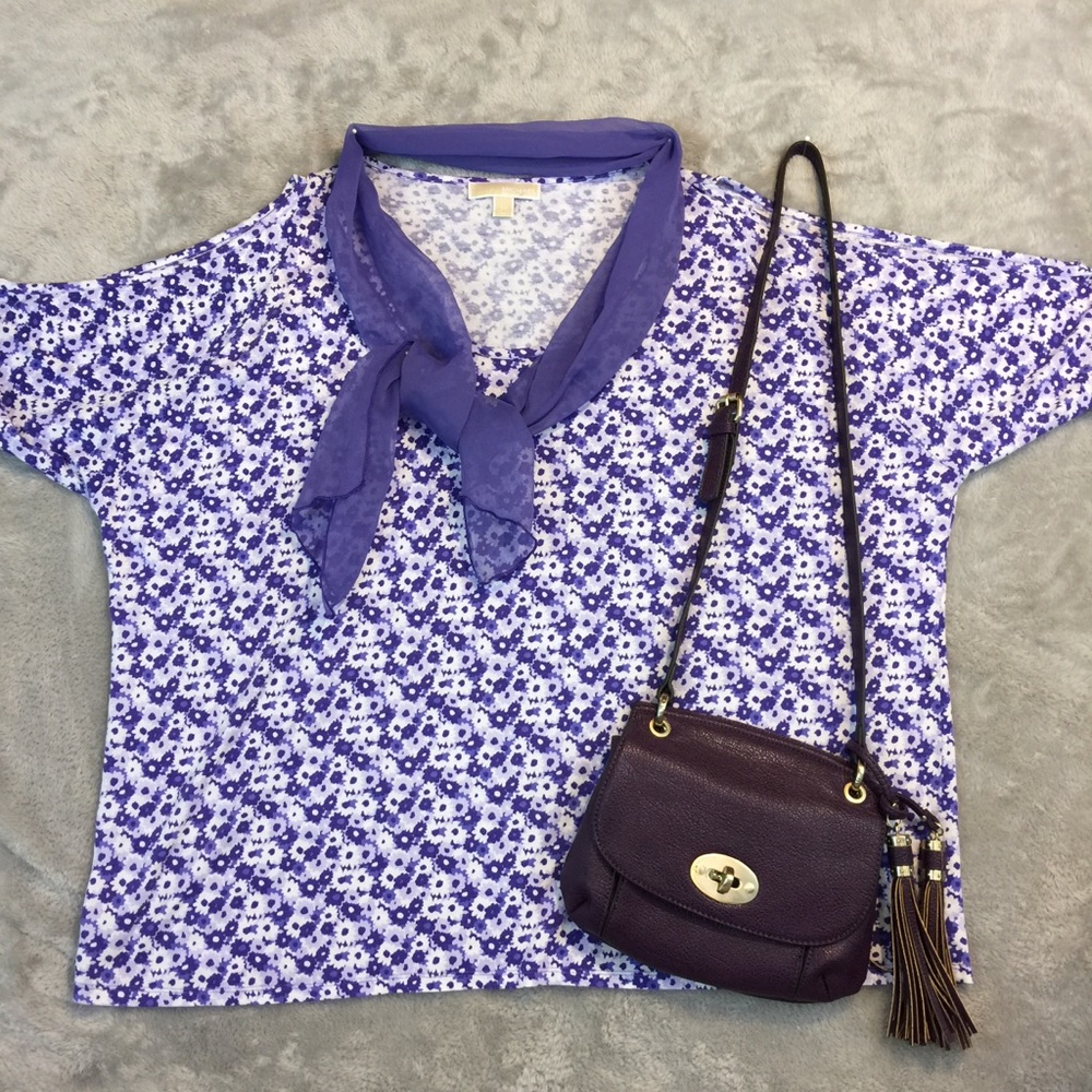 Michael Kors Cold Shoulder Top